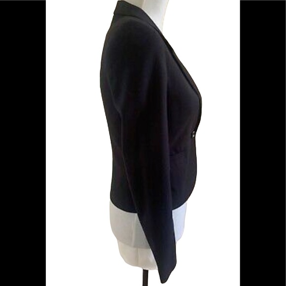 Divided by H&M Single Breasted Tailored Black Boxy Blazer, Size 12 - Picture 9 of 14